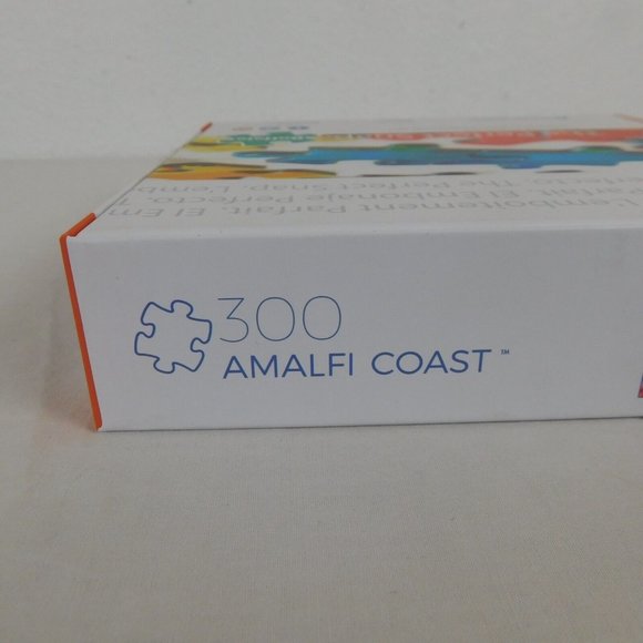 Buffalo Games Jigsaw Puzzle 300 Large Pieces Amalfi Coast Italy Complete 18"x18" - Picture 5 of 7